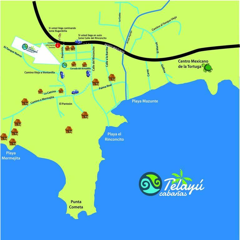 Cabanas Telayu 마순테 외부 사진